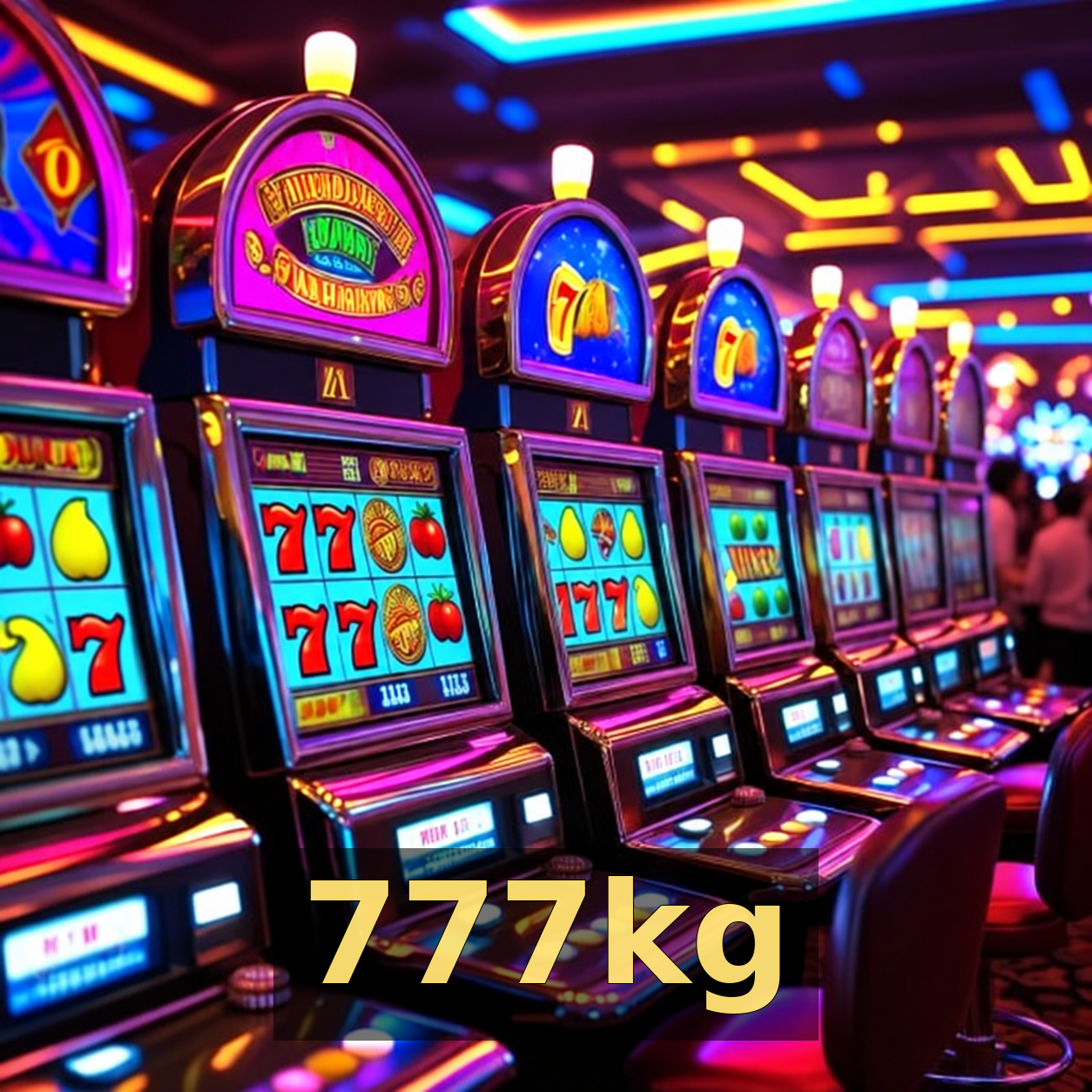 Infográfico RTP jogos de cassino 777kg