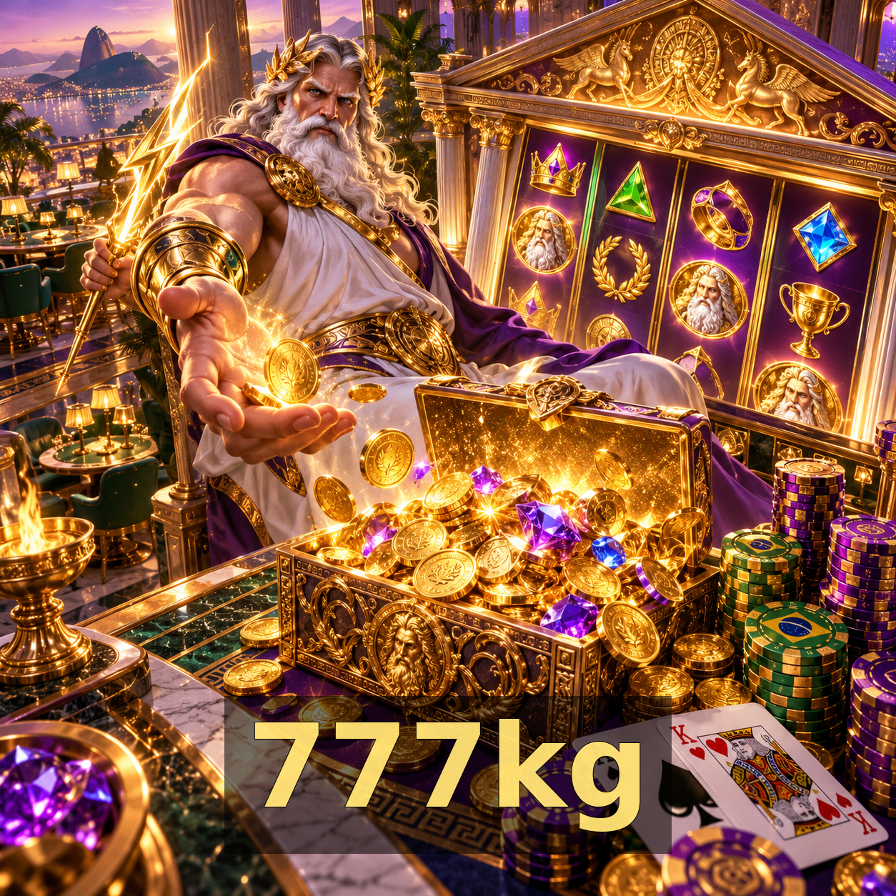 PIX instantâneo Brasil na 777kg
